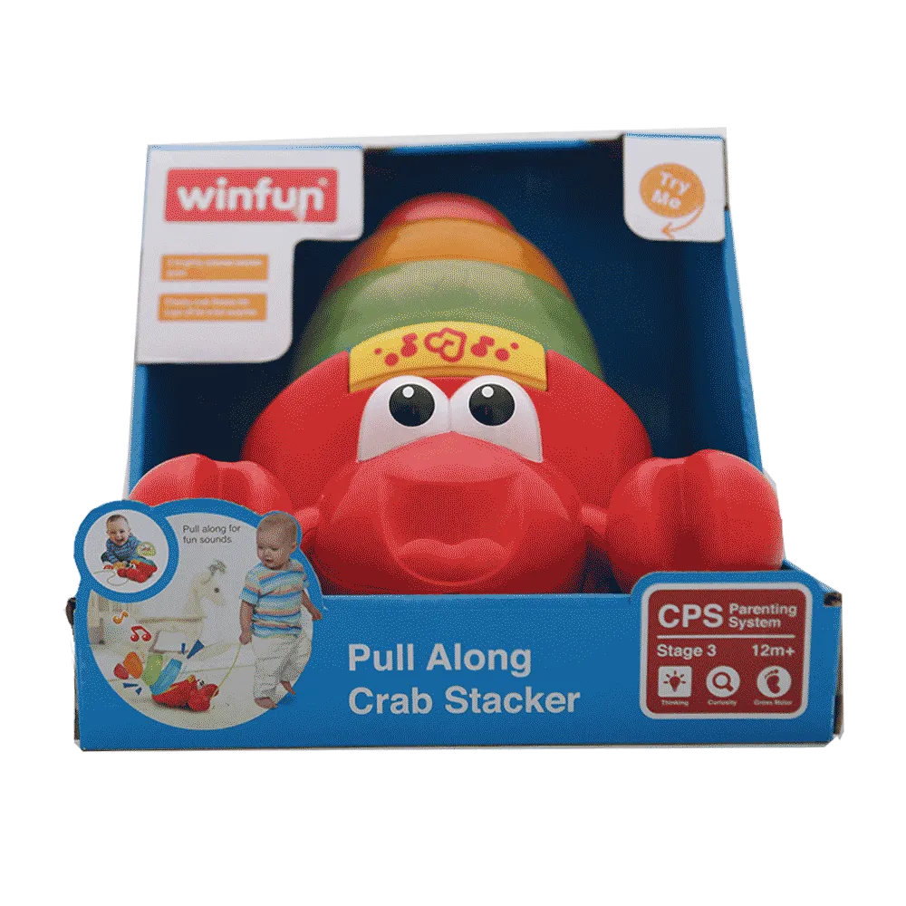 0747 WINFUN PULL ALONG CRAB STACKER