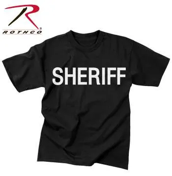 2-Sided Sheriff T-Shirt