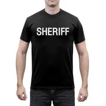 2-Sided Sheriff T-Shirt