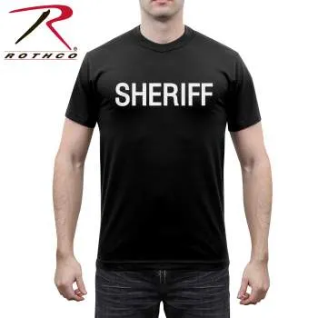 2-Sided Sheriff T-Shirt