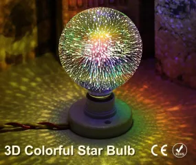 3D Fireworks Holiday Lamp