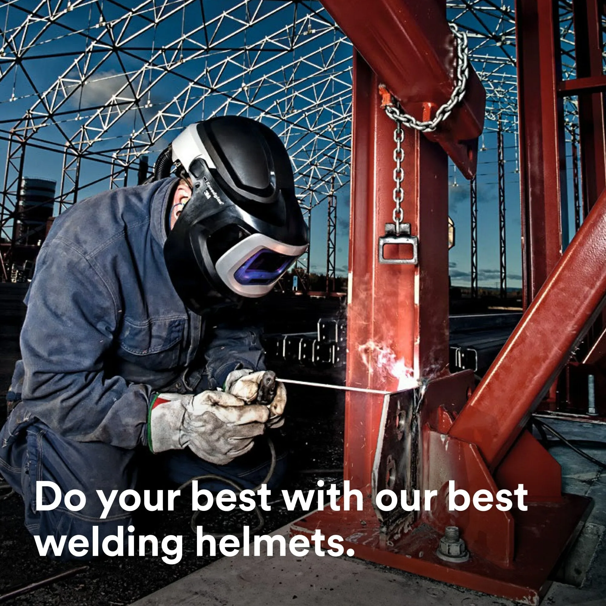 3M Adflo PAPR and Versaflo M-Series Helmet Kit w Speedglas WeldingShield