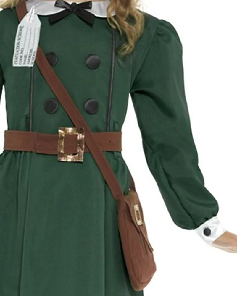 40s WW2 Evacuee Girls Costume