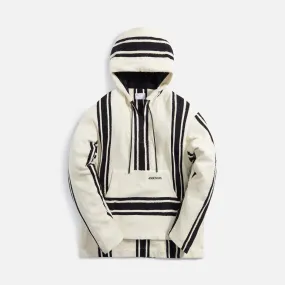 4S Designs Jerga Hoodie - Beige Black Stripe