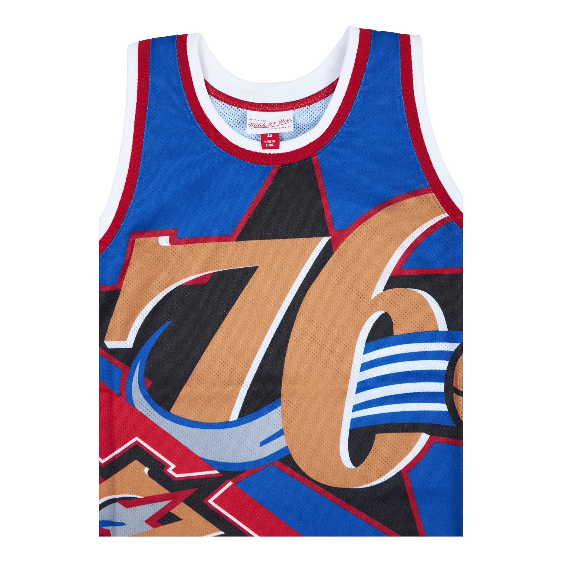 76ers Big Face Fashion Tank 5.0