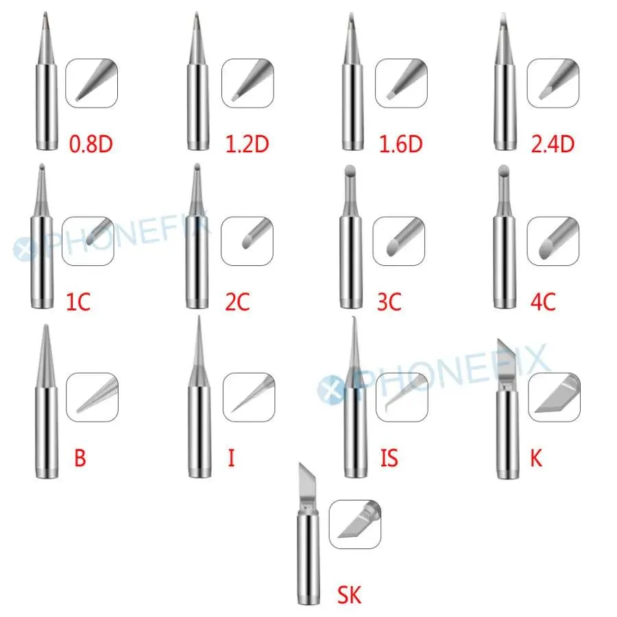 900M-T Welding Head Solder Iron Tip For 936 series Soldering Station