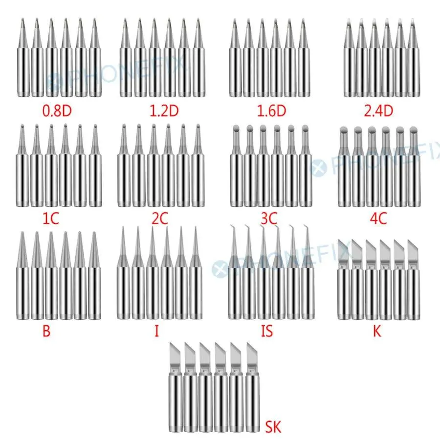 900M-T Welding Head Solder Iron Tip For 936 series Soldering Station