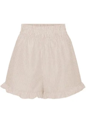 A-View - Sonja Shorts - 077 Sand/White