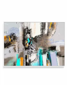 Abstract Industrial V by Maurizio Piovan | Framed Canvas Art Print