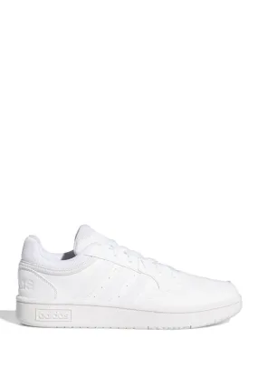 adidas Hoops 3.0 Trainers - Girls - White/White/Dash Grey