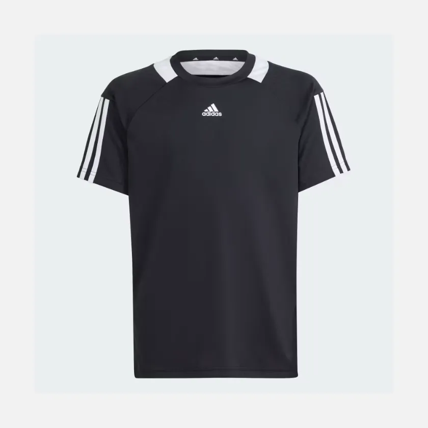 Adidas Sereno Aeroready Kids Boy Jersey (5-16 Years) -Black/White