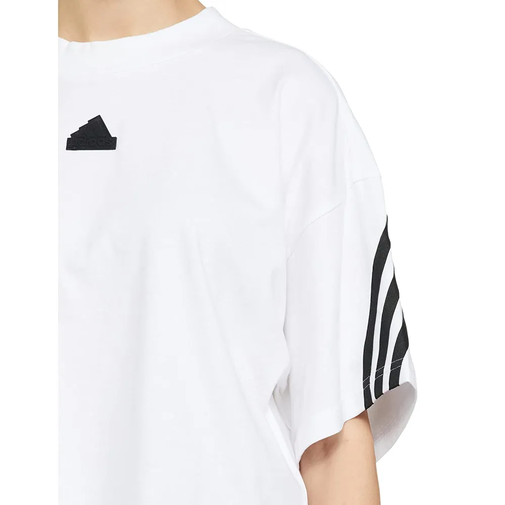 Adidas Women's FI 3 Stripes Tee (White)