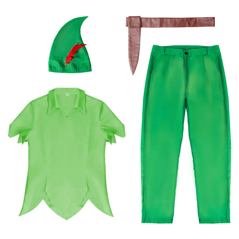 Adulte Peter Pan Ensemble Cosplay Costume