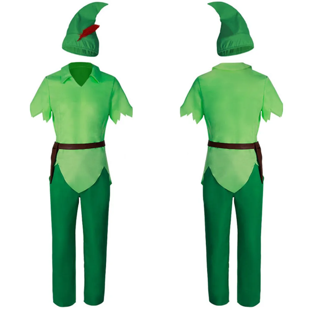 Adulte Peter Pan Ensemble Cosplay Costume