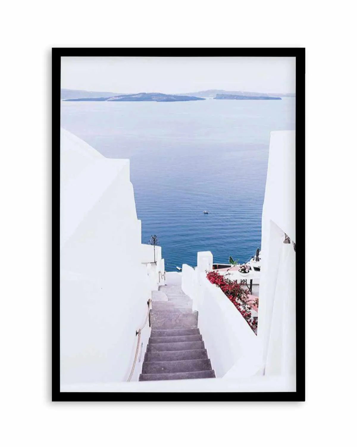 Aegean Views | Santorini Art Print