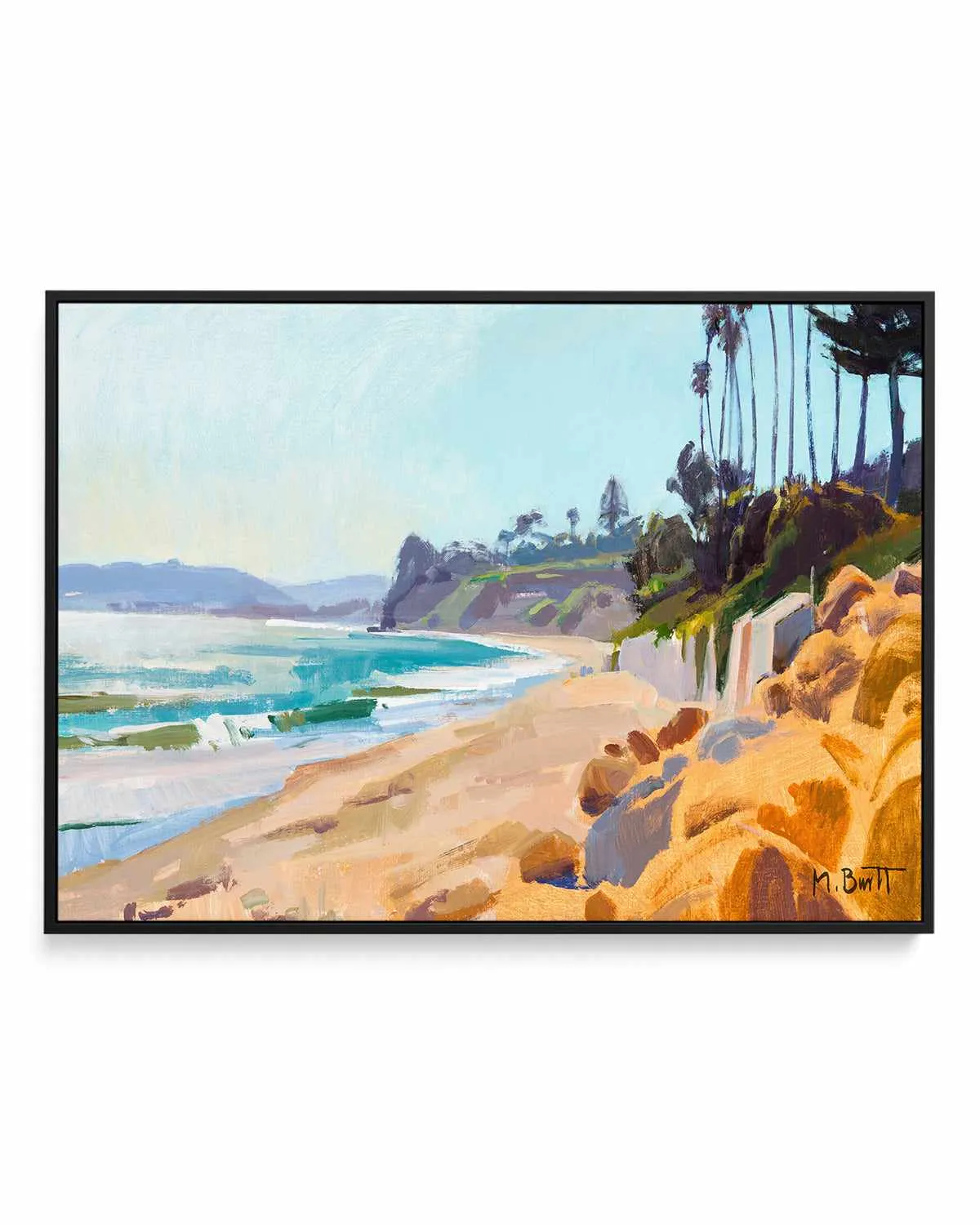 Afternoon Light by Marcia Burtt | Framed Canvas Art Print