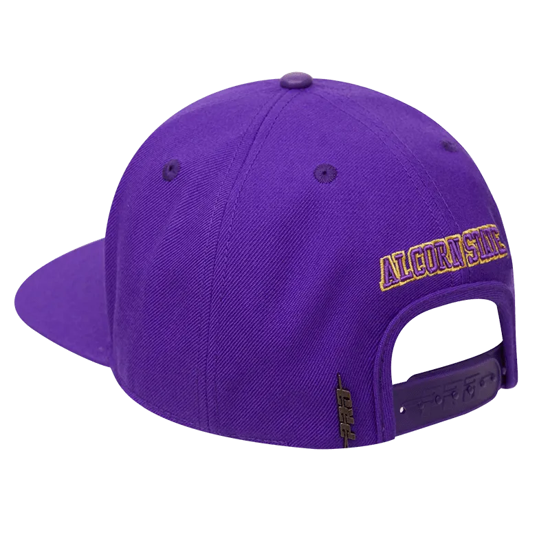 ALCORN STATE UNIVERSITY CLASSIC UNISEX WOOL SNAPBACK HAT (PURPLE)