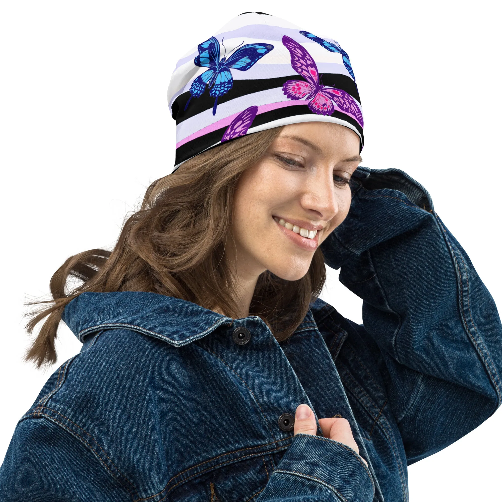 All-Over Print Beanie