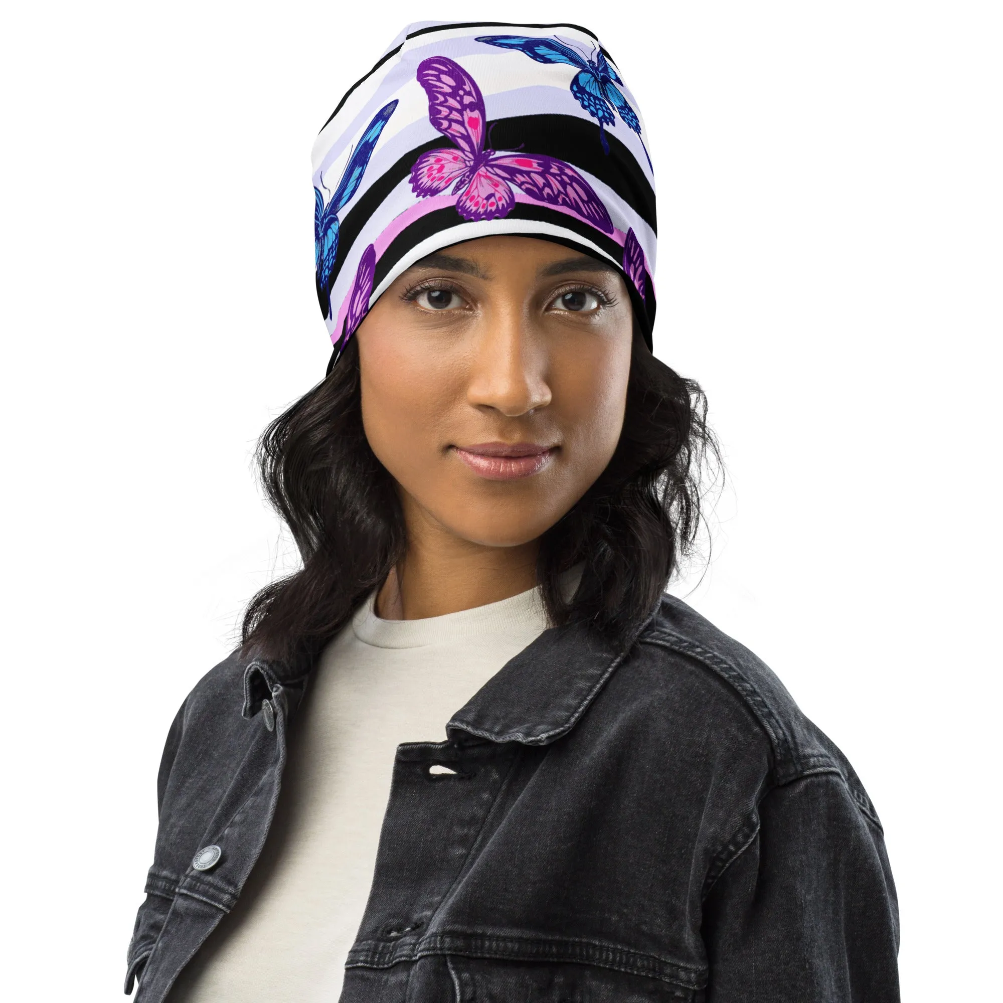 All-Over Print Beanie