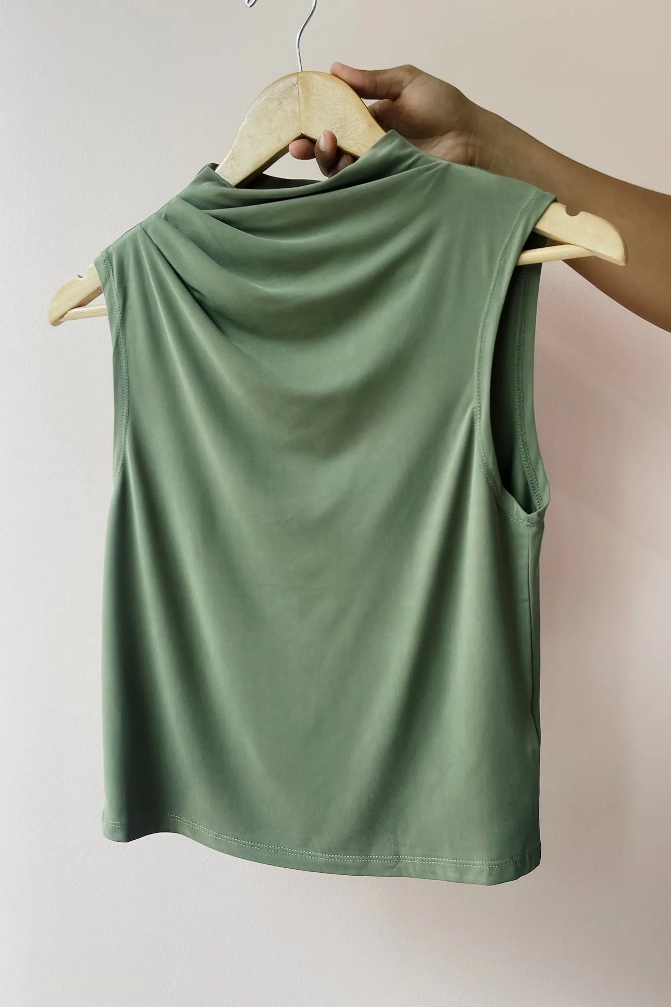 Alma Mock Neck Top