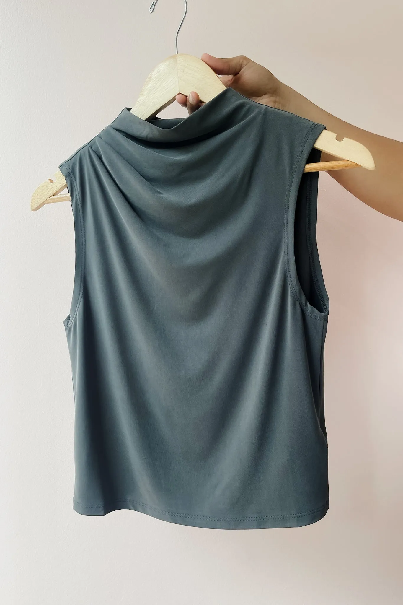 Alma Mock Neck Top