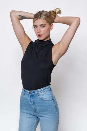 Alma Mock Neck Top