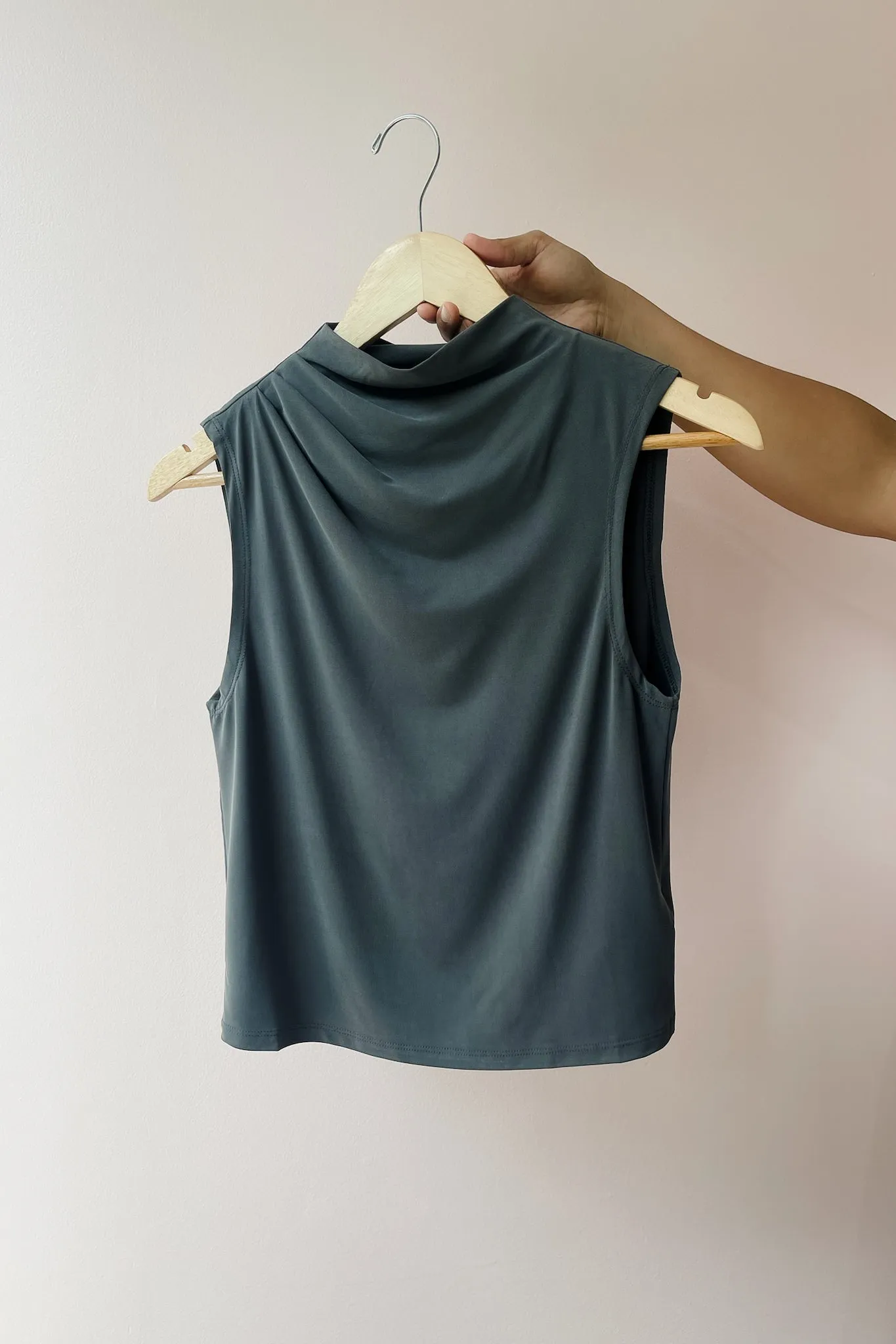 Alma Mock Neck Top