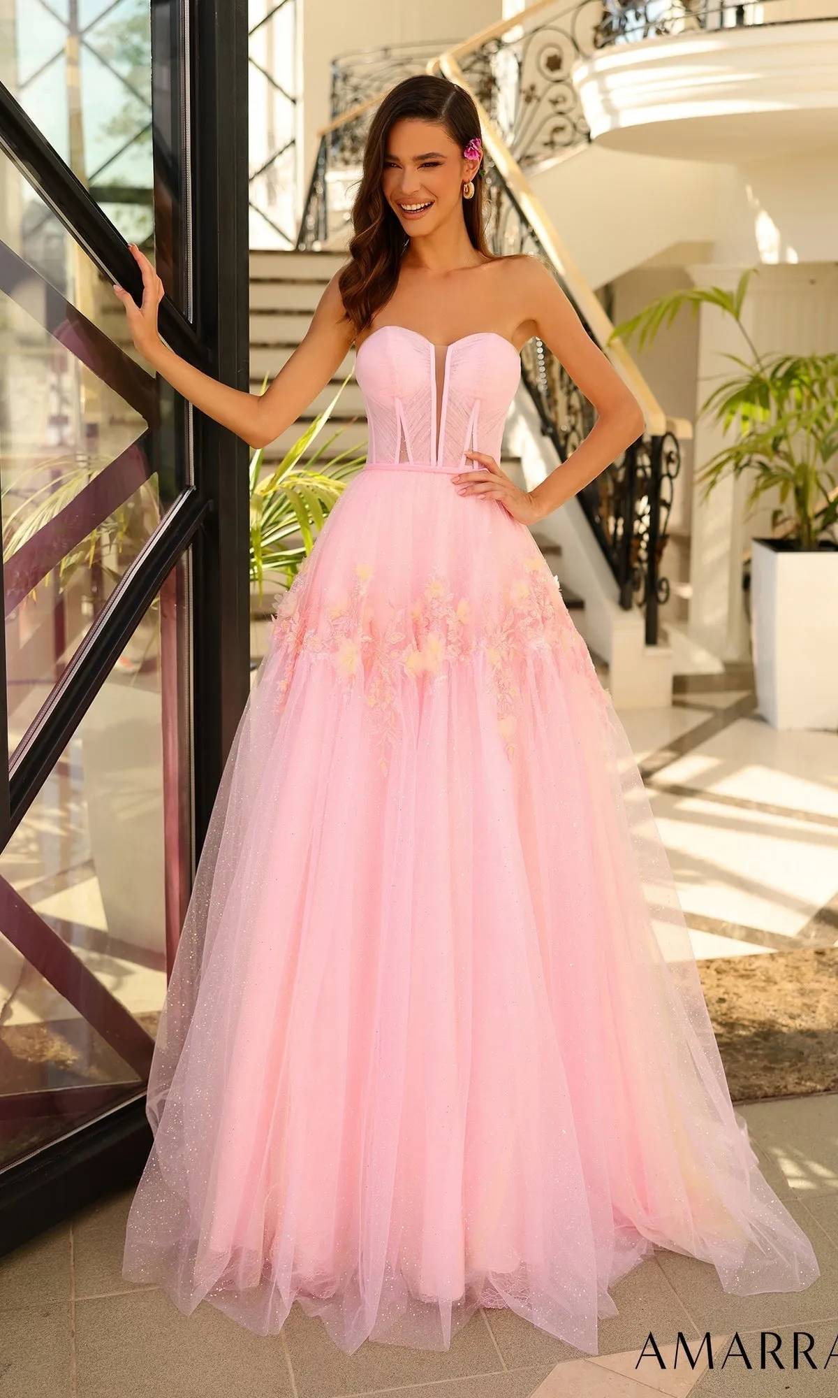 Amarra Long Formal Dress 88874