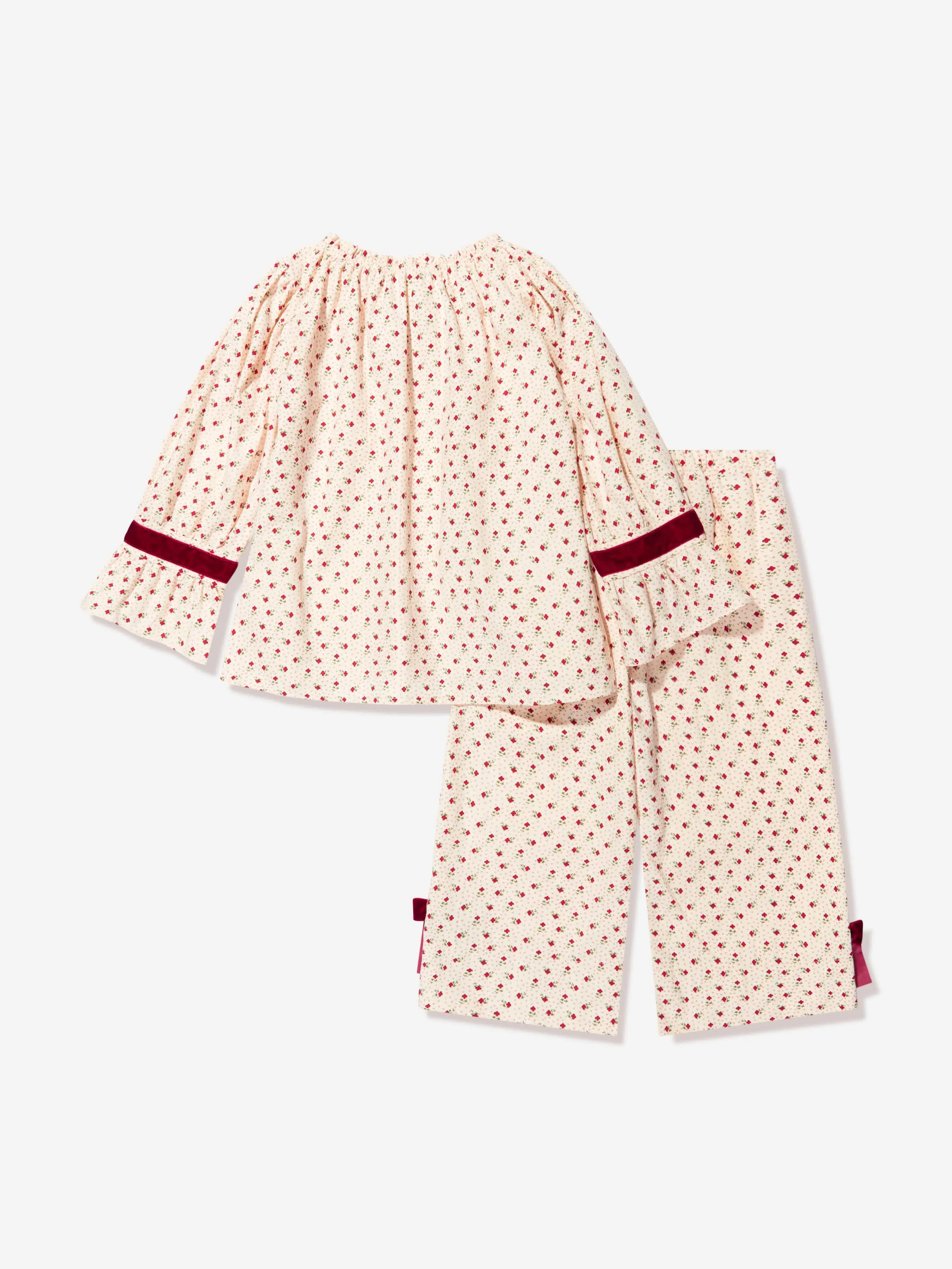 Amiki Children Girls Xenia Pyjama Set in Pink