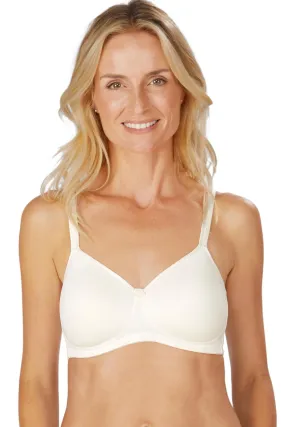 Amoena Mara Padded Wire-Free Bra, Off White (44534)