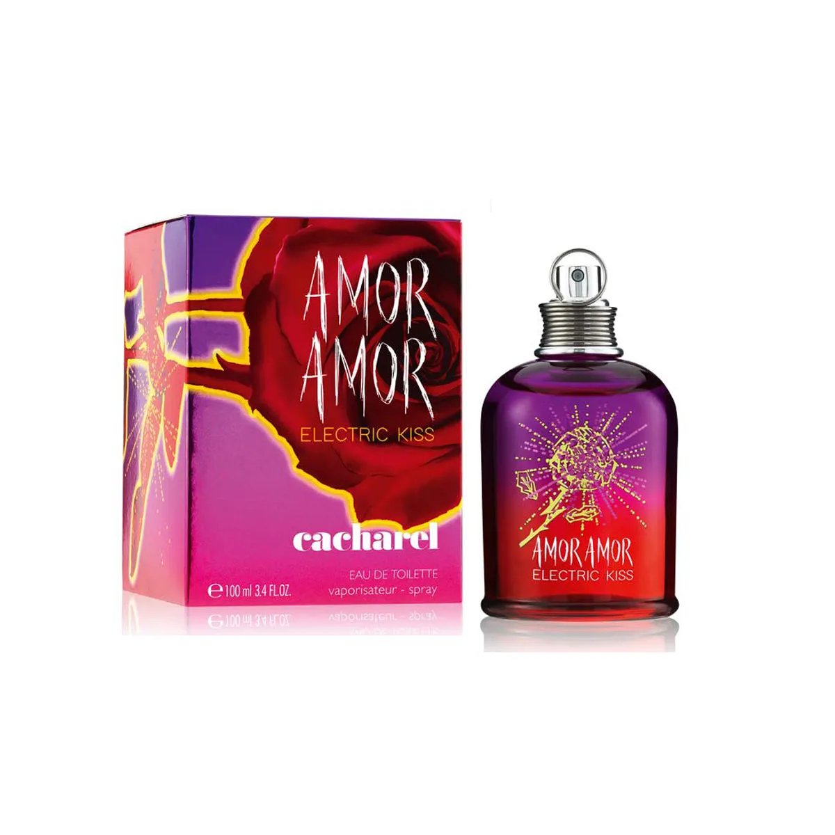 Amor Amor Electric Kiss Edt 100 ml Mujer