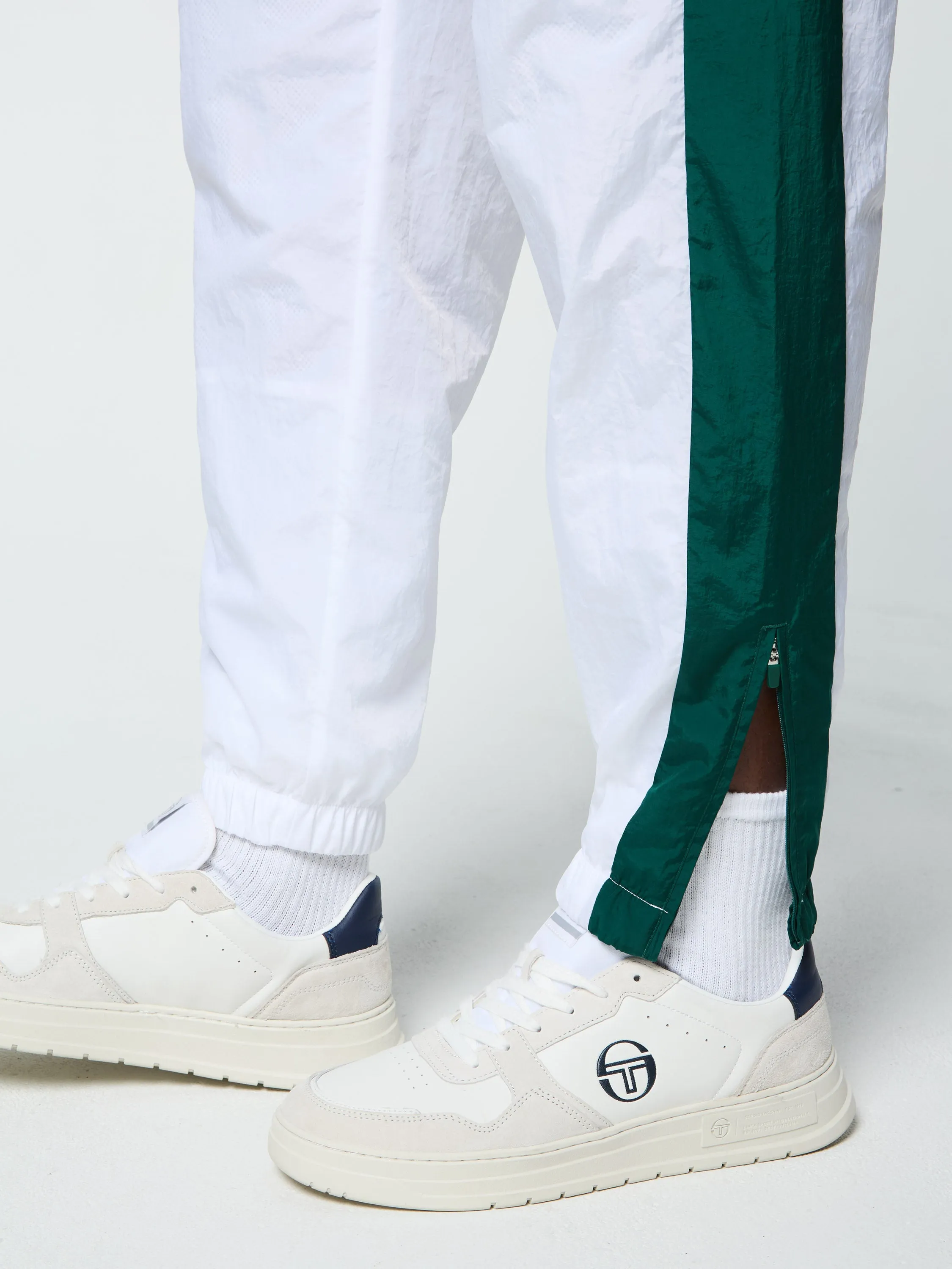 Angolo Track Pant- Brilliant White