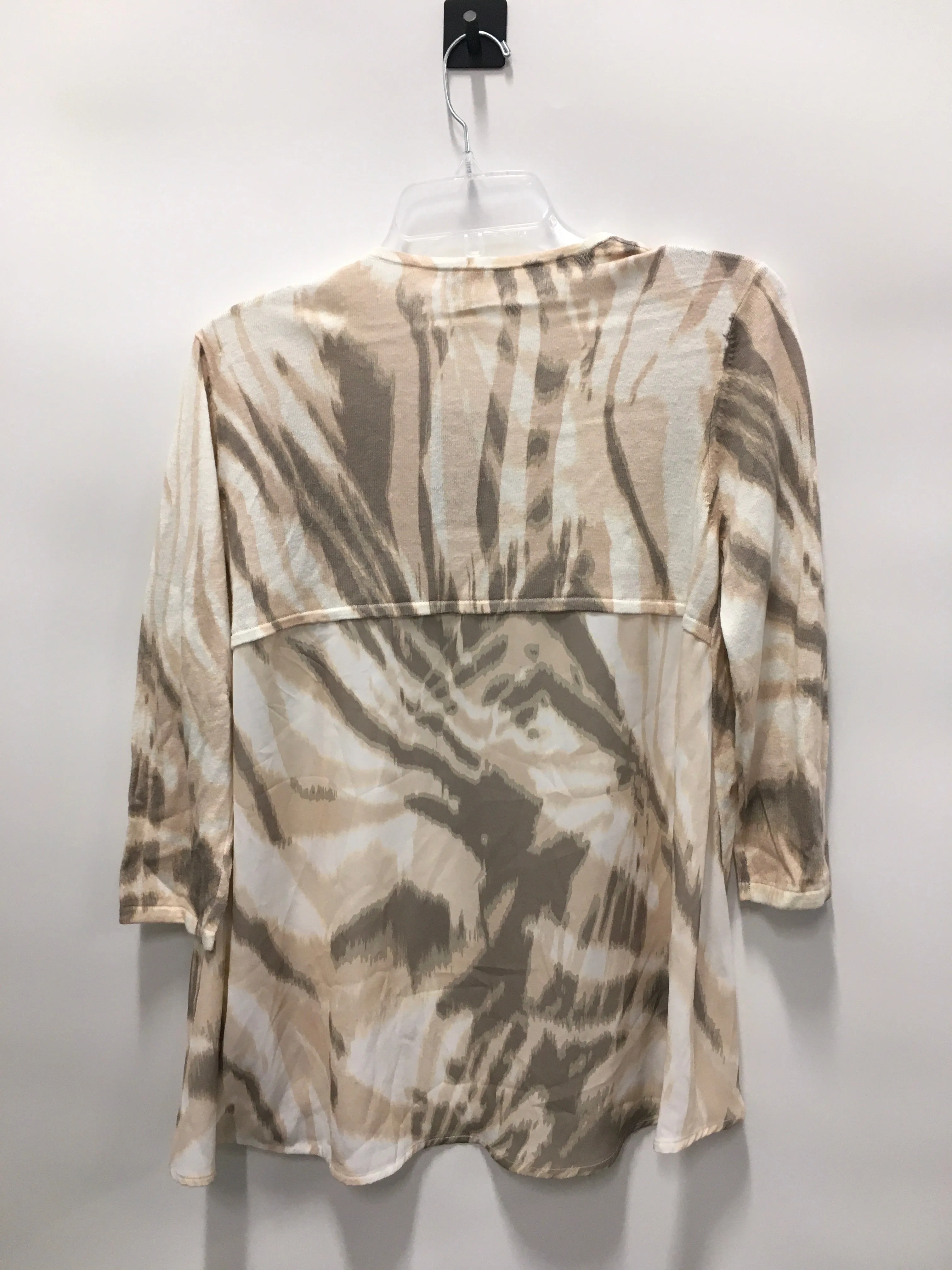 Animal Print Cardigan Chicos, Size S