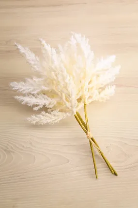 Animas White | Artificial Pampas Flowers