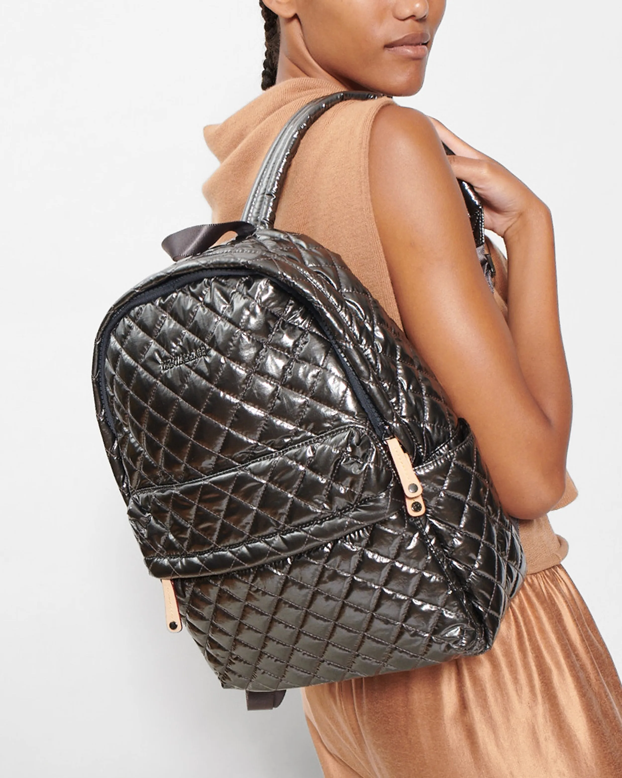 Anthracite Metallic City Metro Backpack