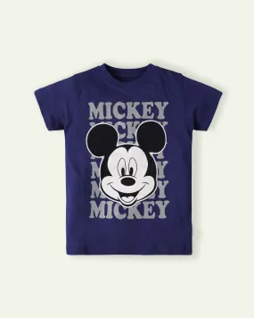 Appliqued Mickey T-Shirt