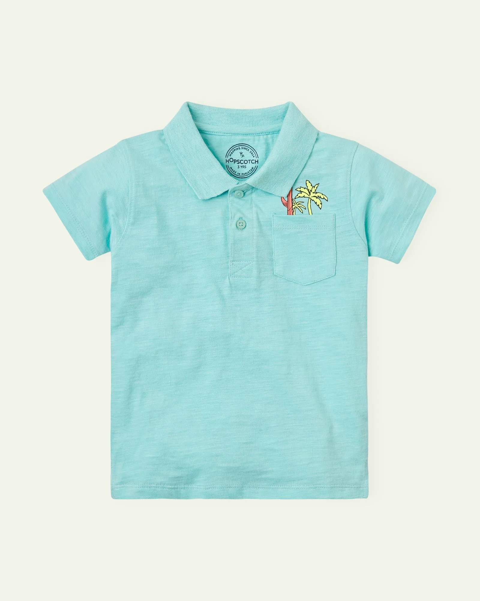 Aqua Graphic Polo