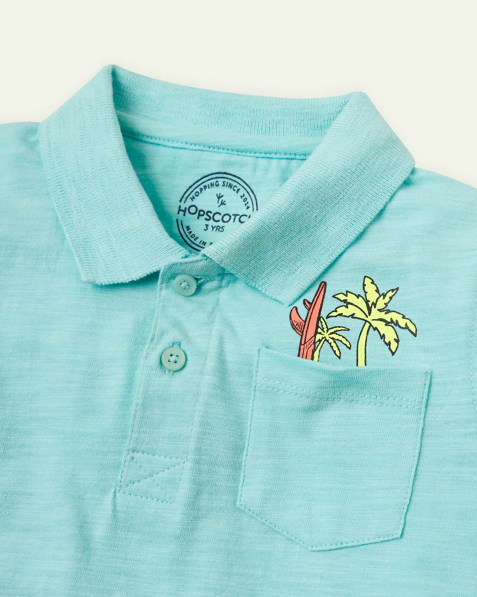 Aqua Graphic Polo