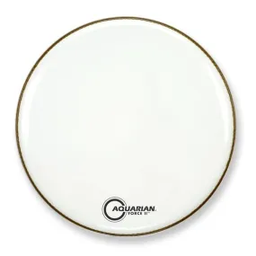 Aquarian Full Force II Bass Drum Head 16" White