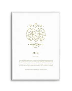 Aries | Celestial Zodiac Art Print