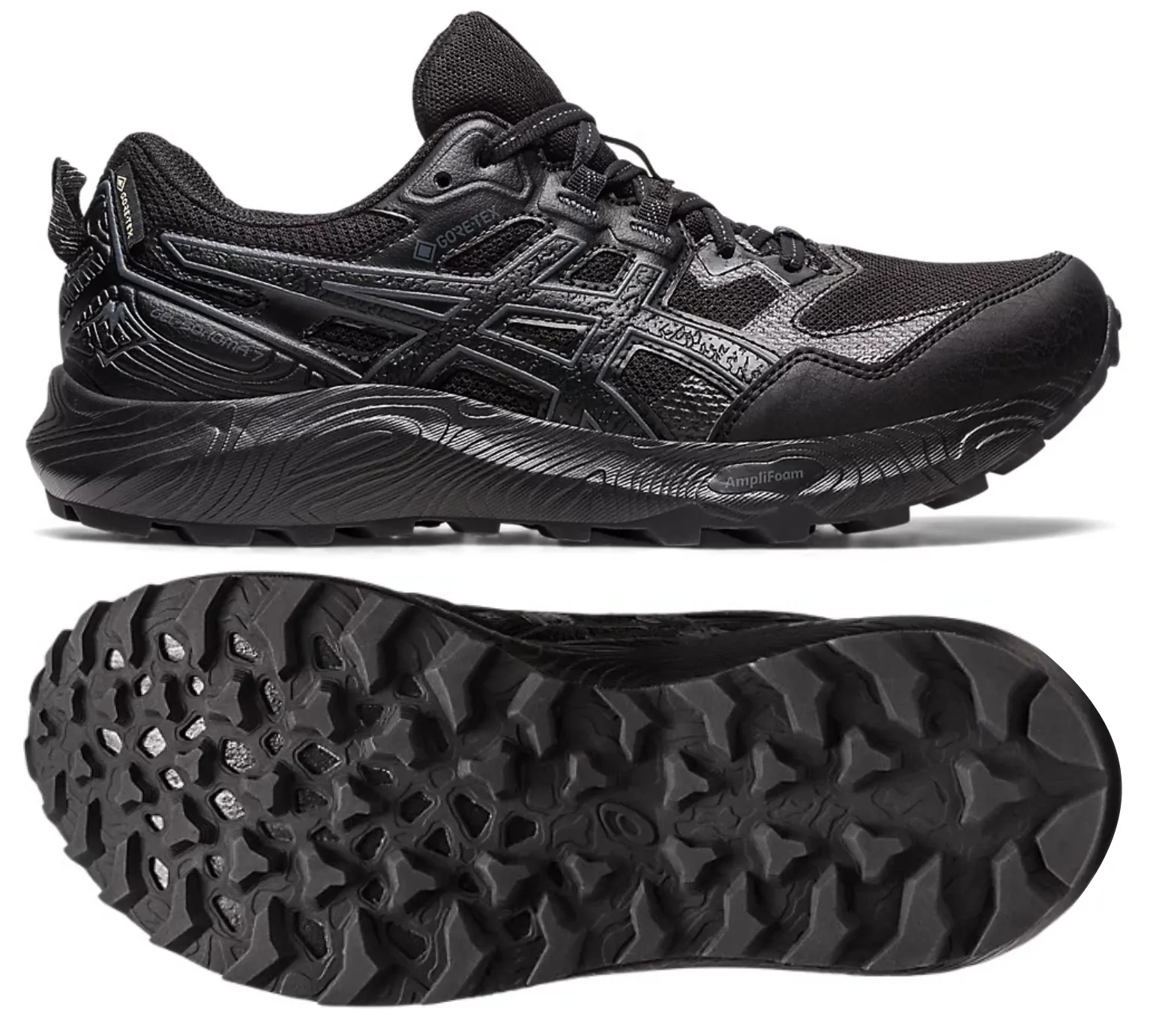 Asics Sonoma 7 G-TX (Black/Carrier Grey) Mens