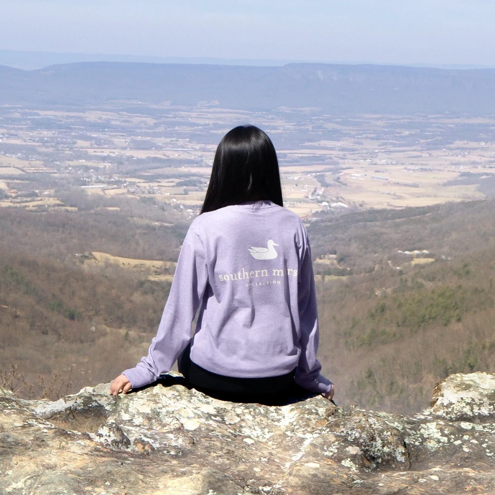 Authentic Heathered Tee - Long Sleeve