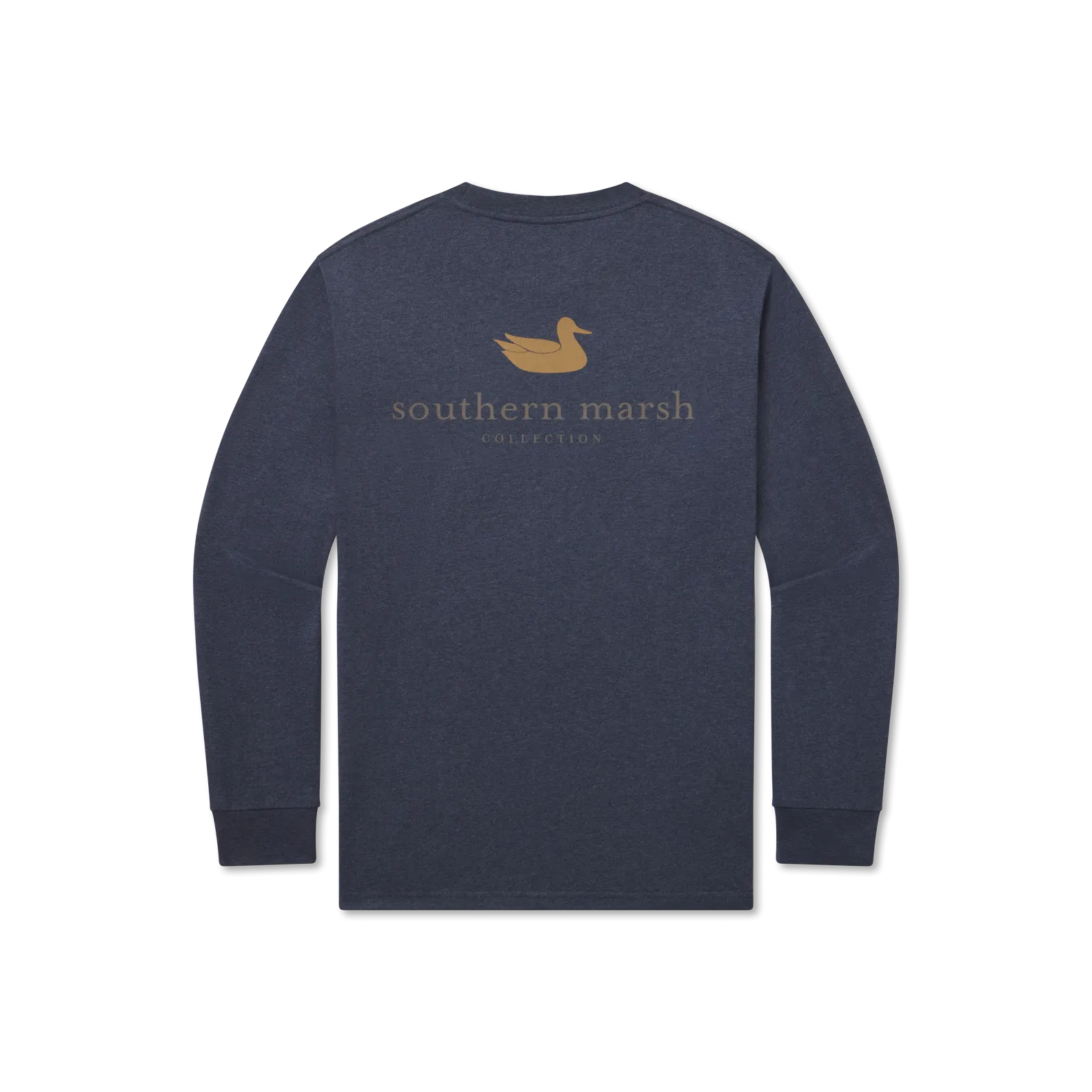 Authentic Heathered Tee - Long Sleeve