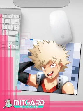 Bakugo Katsuki / Kacchan / God Dynamight Mousepad MY HERO ACADEMIA