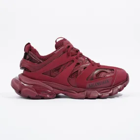 Balenciaga Womens Track Burgundy EU 38 / UK 5