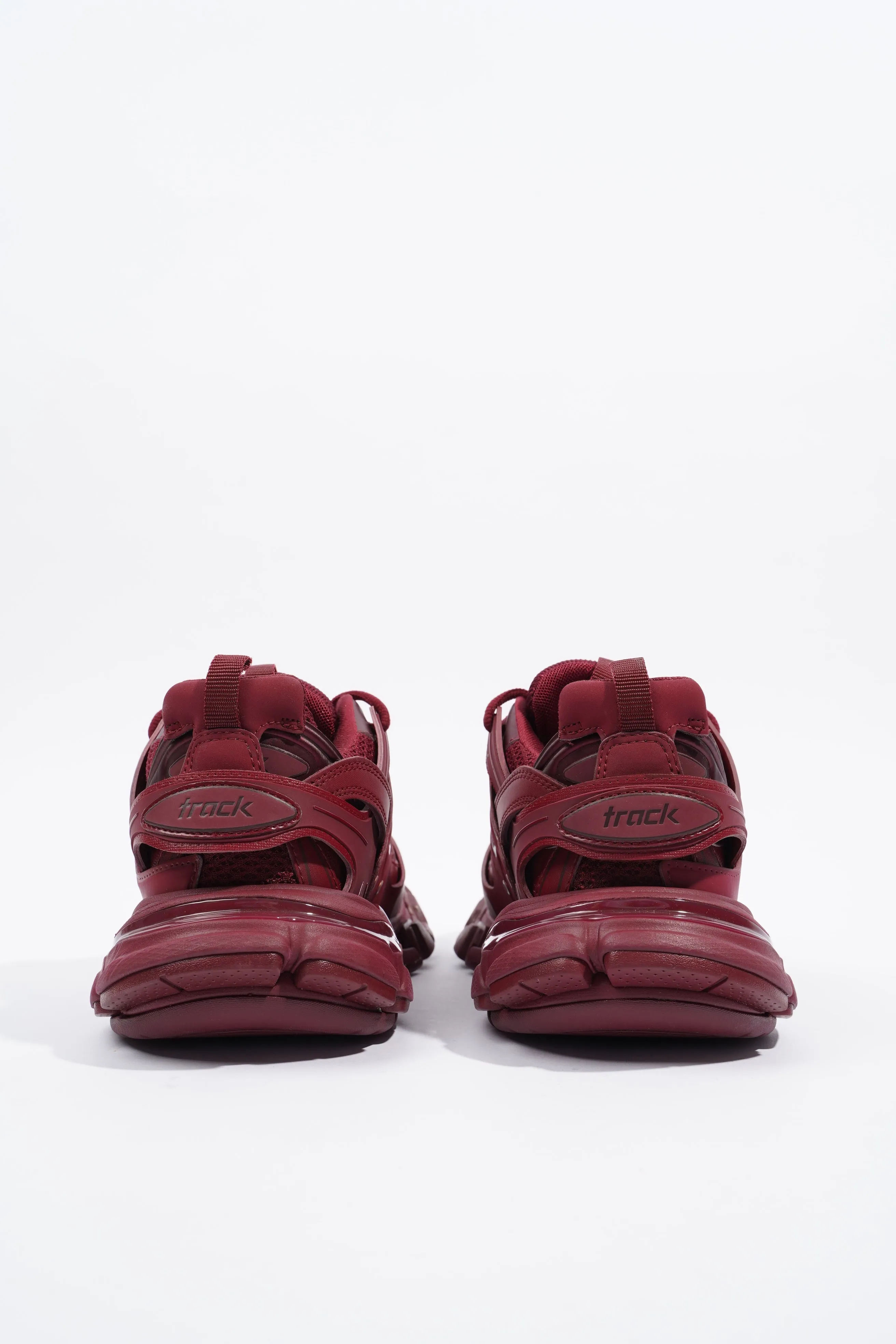 Balenciaga Womens Track Burgundy EU 38 / UK 5