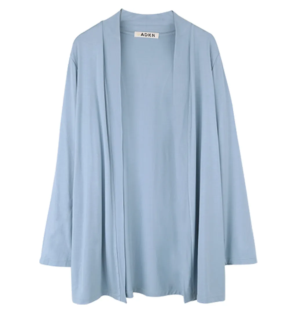 Bamboo Loungewear Cardigan - Pastel Blue