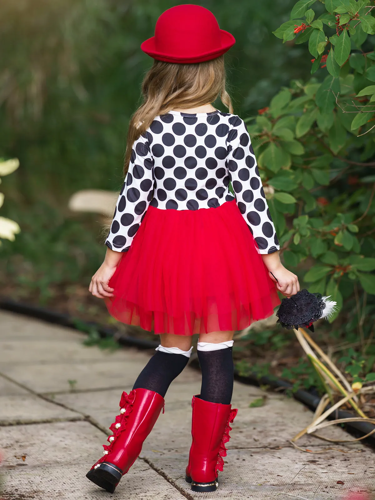 Be Witched Polka Dot Tutu Dress