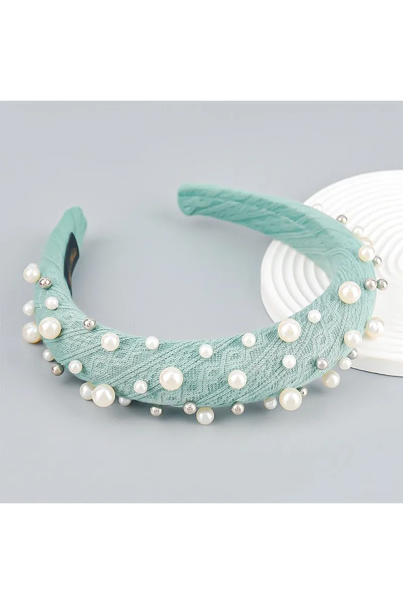 BEADS DECKED FASHION HEAD HOOP HEADBAND