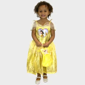 Beauty and The Beast Dress Up Costume & Bag - Belle